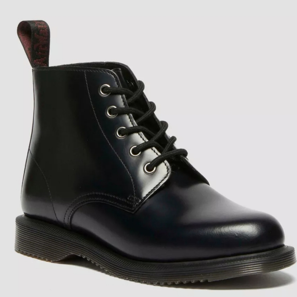 Dr. Martens Emmeline Smooth Lace Up Boots